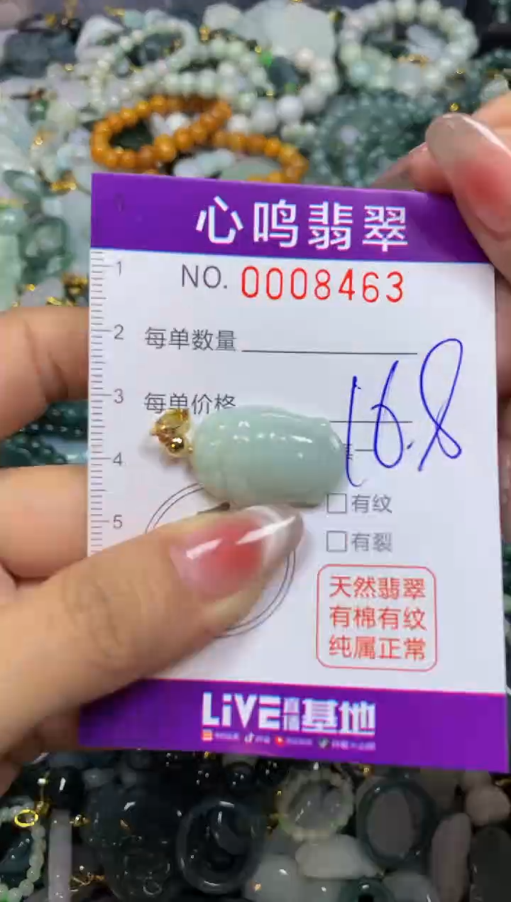 【闪购商品】翡翠颈饰未镶嵌闪购008463