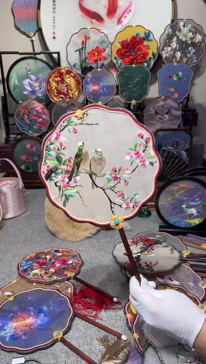 刺绣纯手工苏绣艺术品