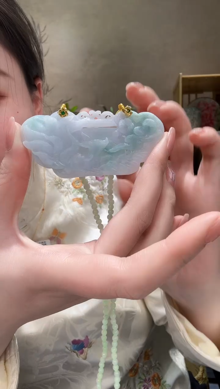 【闪购商品】翡翠颈饰未镶嵌吊坠