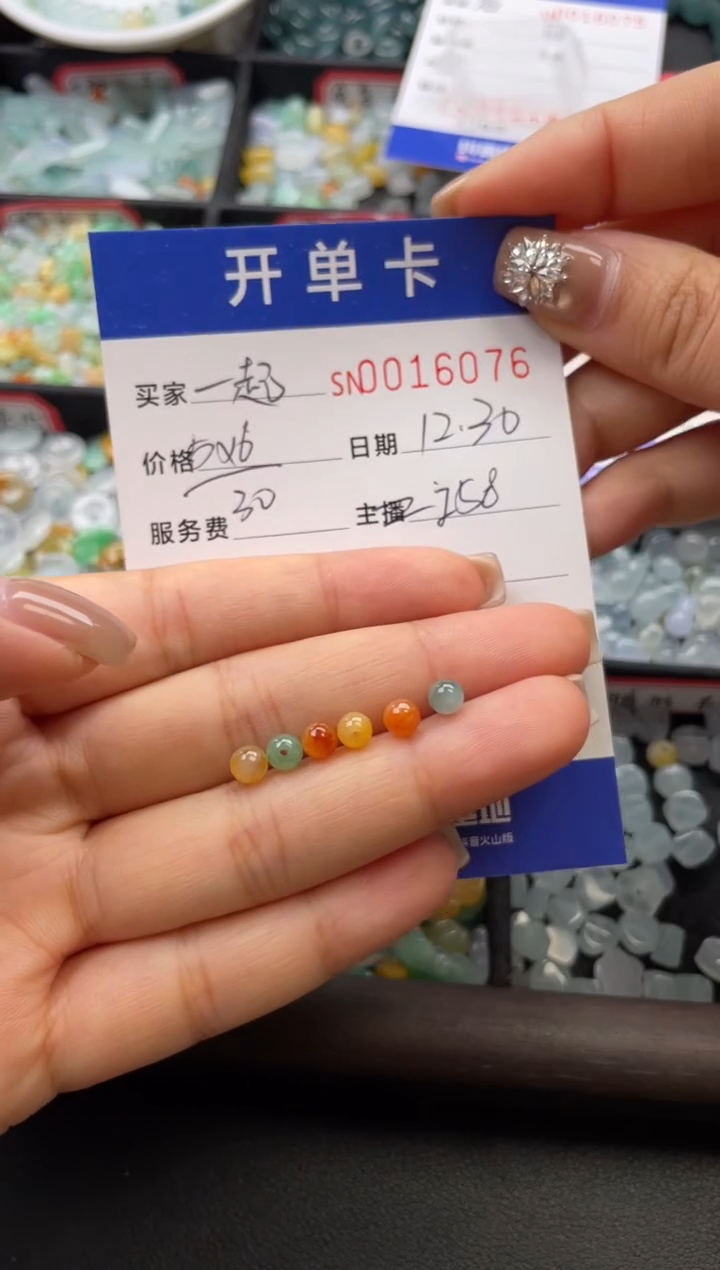 颈饰未镶嵌翡翠一***景16076