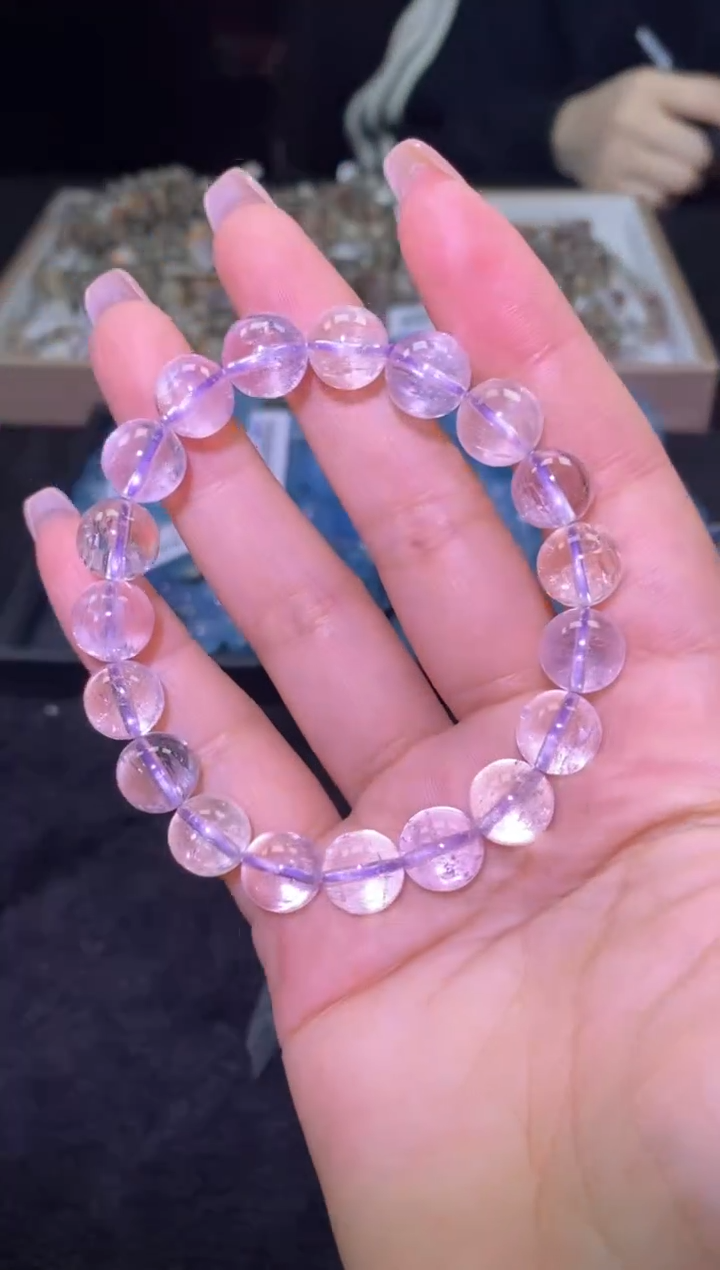 未镶嵌锂辉石单圈紫锂辉单圈-A45-多样性发其一