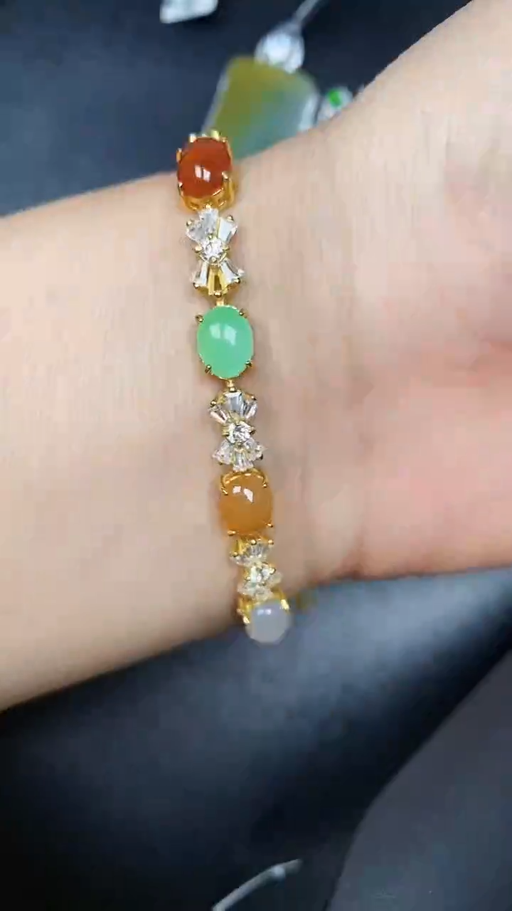 银S925镶嵌戒指翡翠1310