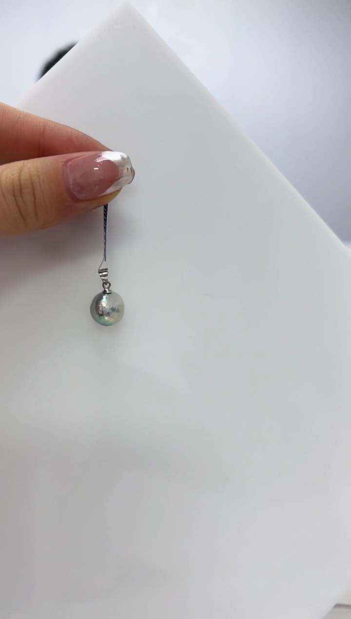 【闪购商品】淡水珍珠DA银S925镶嵌吊坠 B677