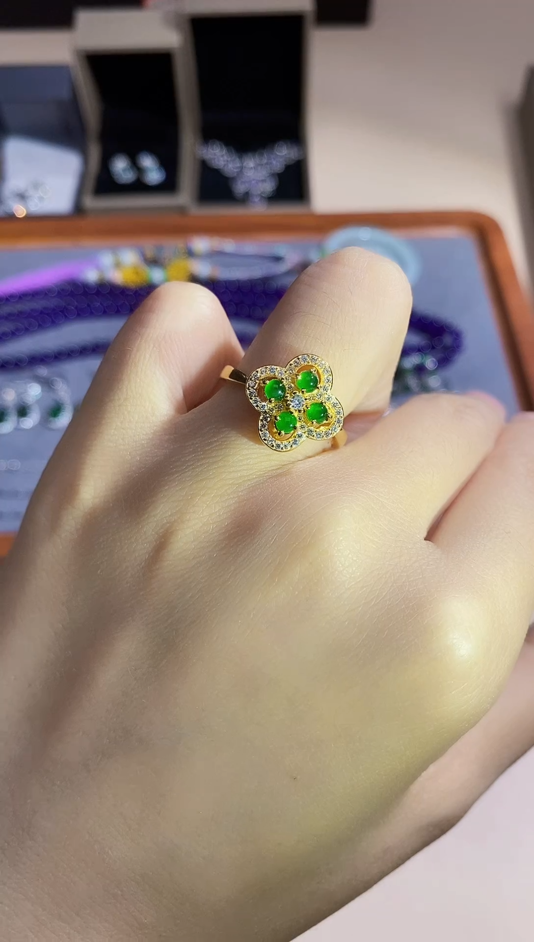 【闪购商品】翡翠戒指未镶嵌多样性 发其一  【79】