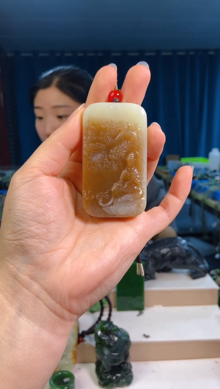 【闪购商品】和田玉挂件未镶嵌1