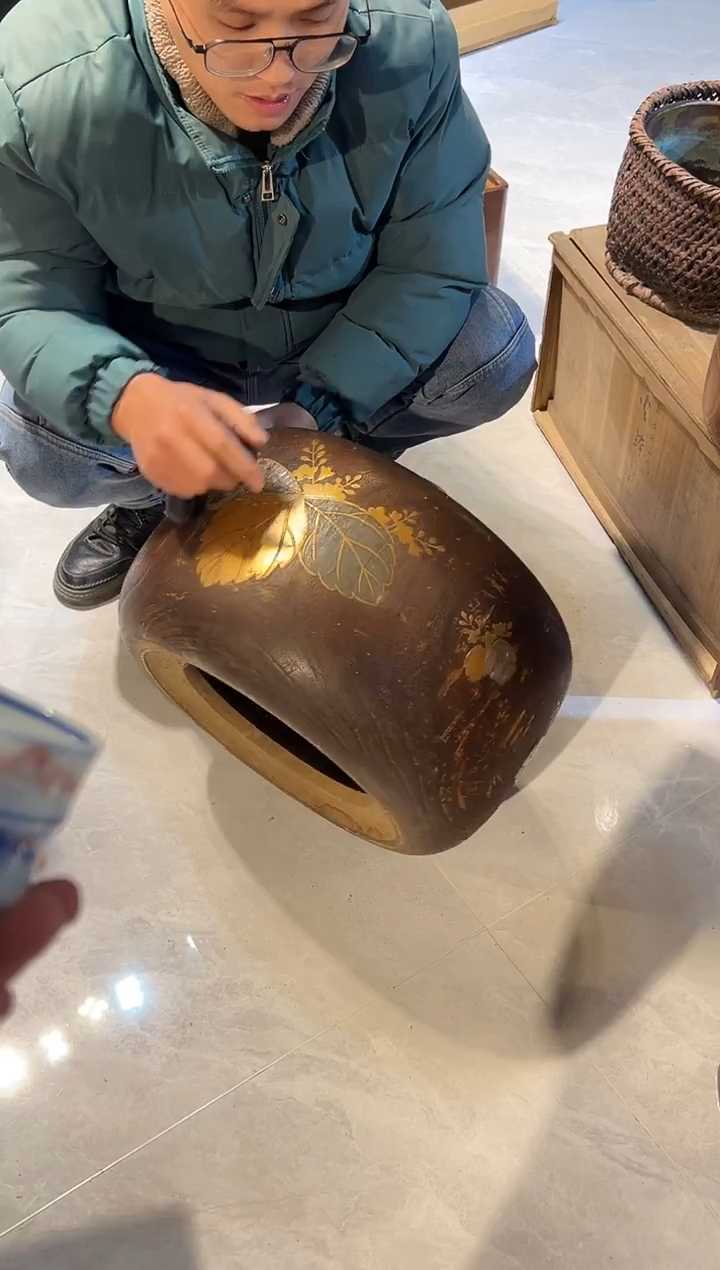 火钵大漆漆器大漆漆器