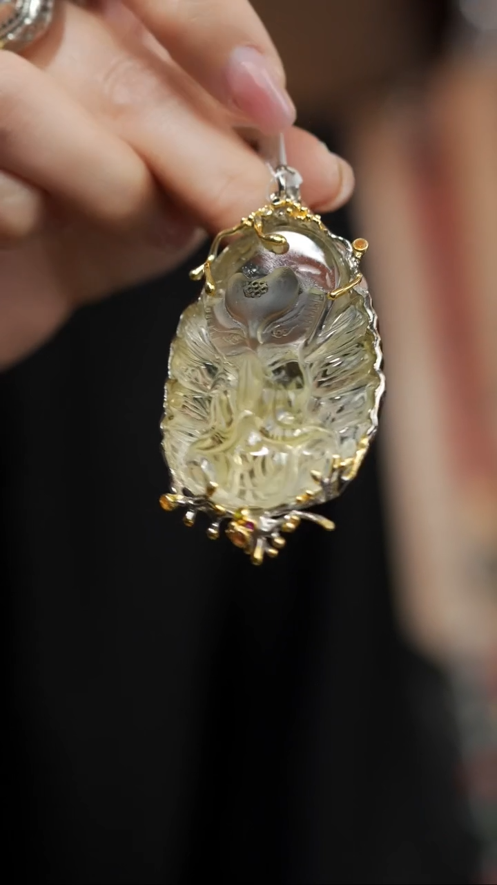 【闪购商品】水晶颈饰未镶嵌@YMG05021529@大号