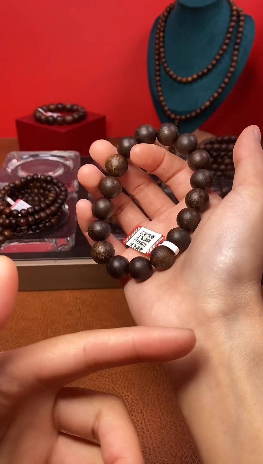 【闪购商品】沉香手串越南芽庄1.2白棋瘤疤GB715460