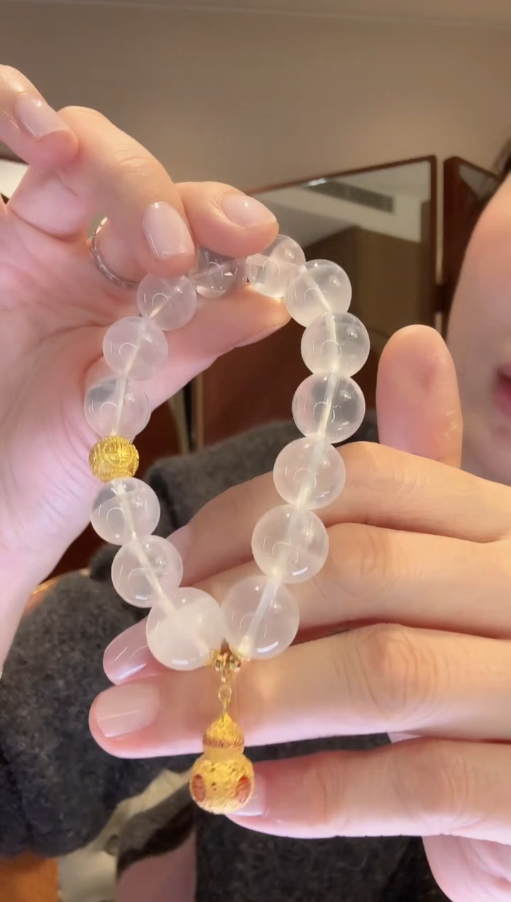 【闪购商品】水晶手串未镶嵌未镶嵌水晶手串25370 B7