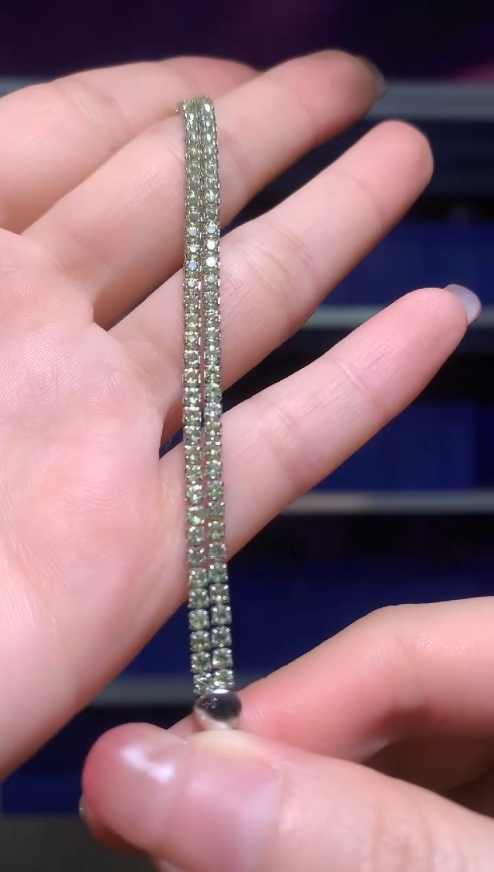 未镶嵌手链橄榄石【宝石世家严选】