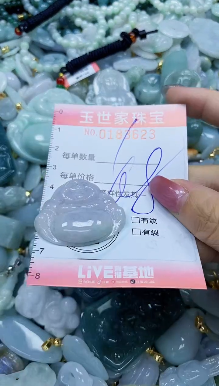 【闪购商品】翡翠颈饰未镶嵌闪购0183623
