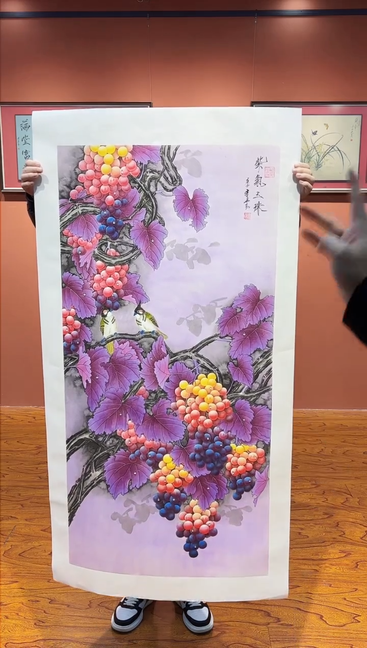 【闪购商品】国画周建真老师绘画作品6-67