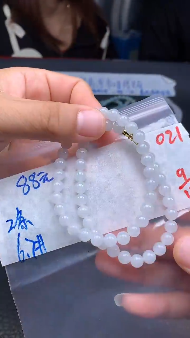 未镶嵌定制翡翠021毛货需精细抛光多样发一件珠串