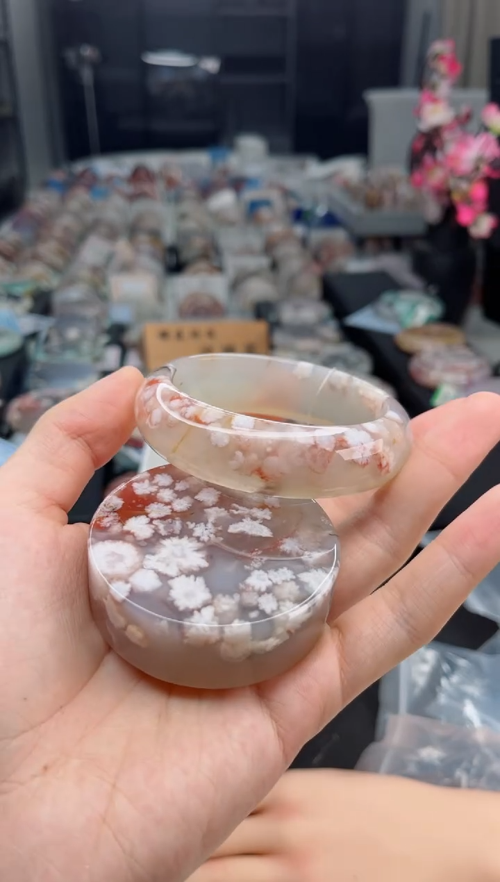 石英质玉手镯未镶嵌61圈口（赠送镯心）6330147