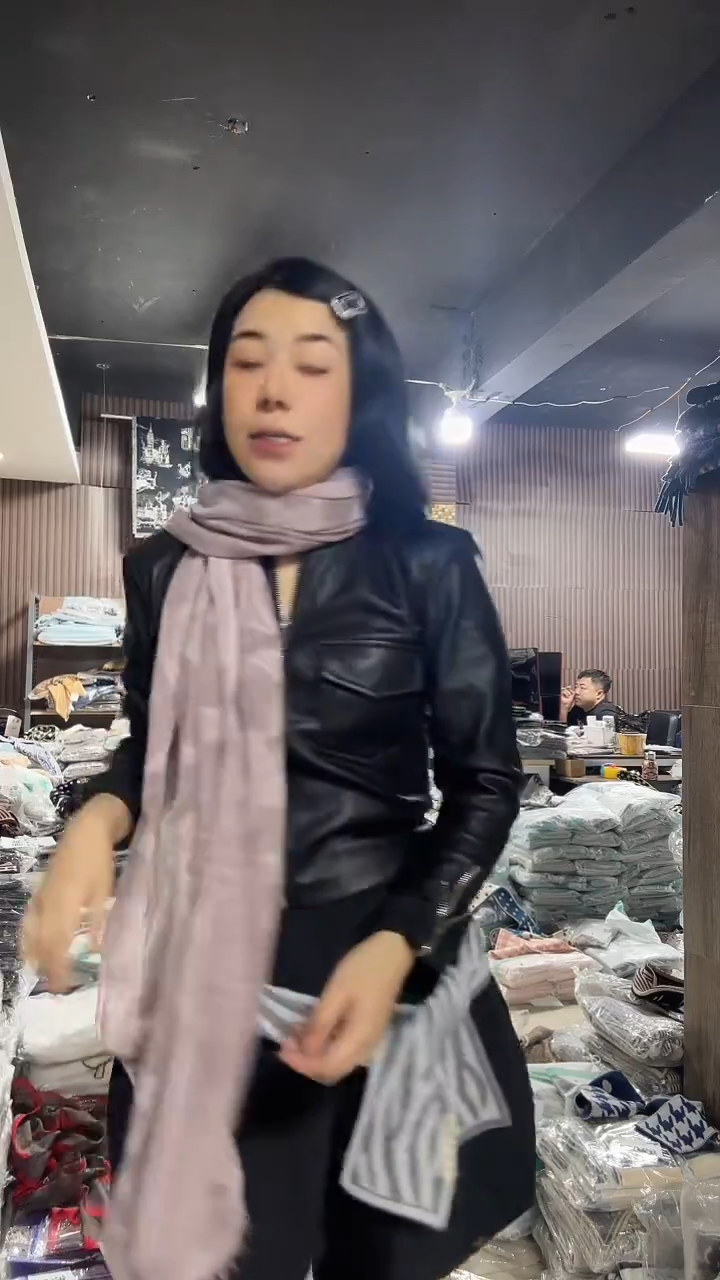 亚麻芳姐围巾福利142