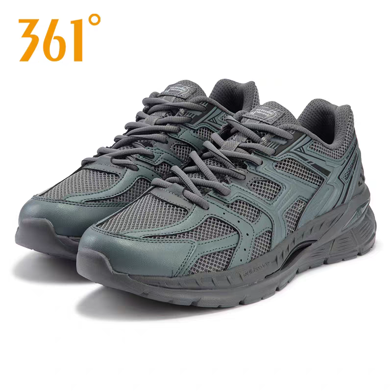 361°【溯源】男老爹鞋镂空网面夏大网眼复古休闲鞋户外全黑运动鞋63