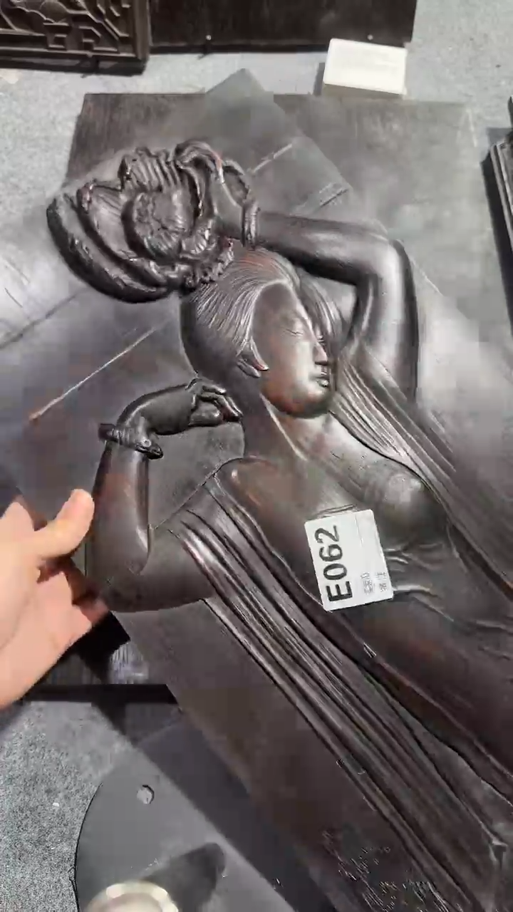 木用****1紫檀拆件雕刻板以直播间实物为准微瑕老物件