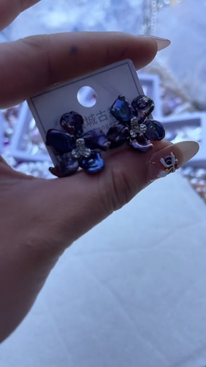 【闪购商品】淡水珍珠耳饰未镶嵌136