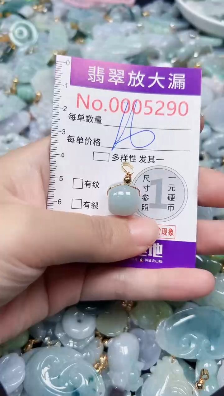 颈饰未镶嵌翡翠5290