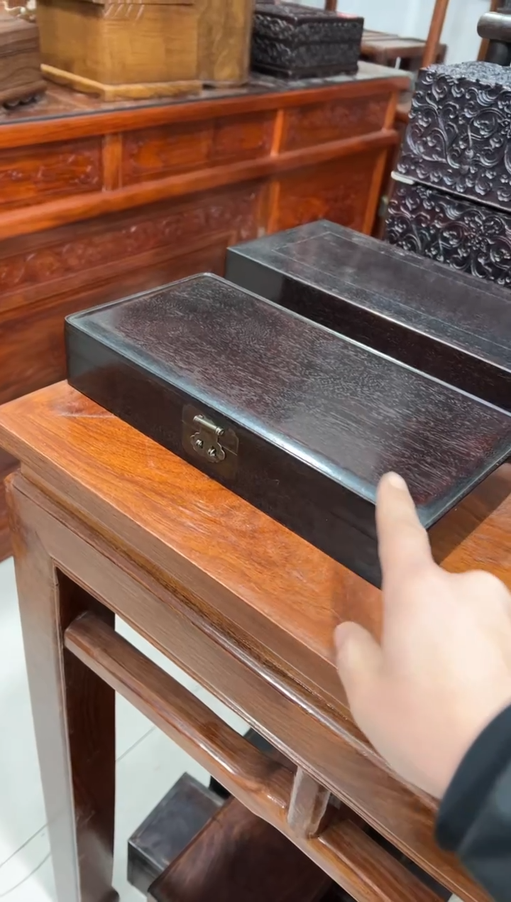 紫檀木拜帖盒111