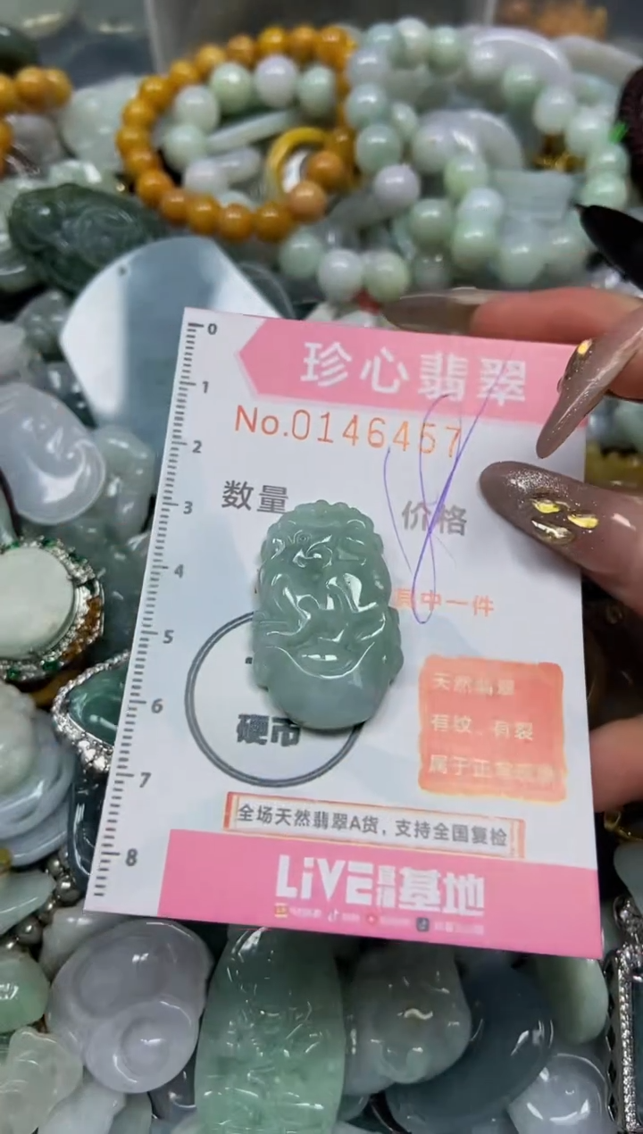 【闪购商品】翡翠颈饰未镶嵌闪购0146457