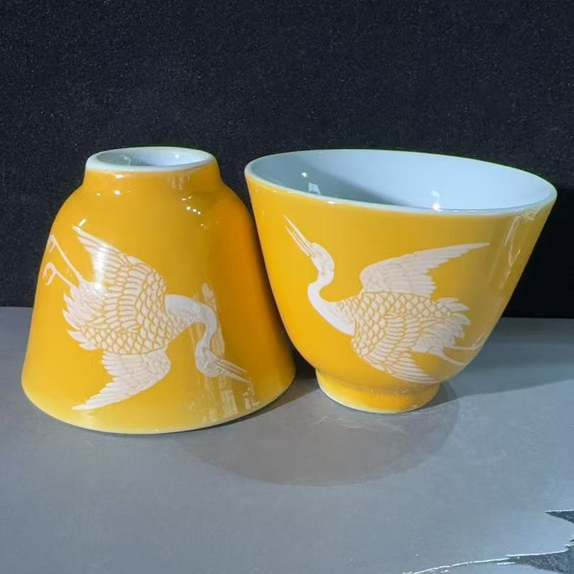 B555景德镇制陶瓷主人杯一对