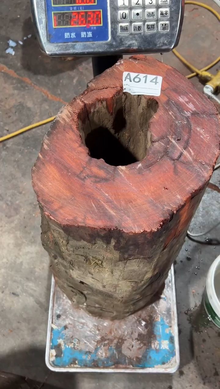 紫檀木类端景台风**淡赞比亚血檀 非洲紫檀