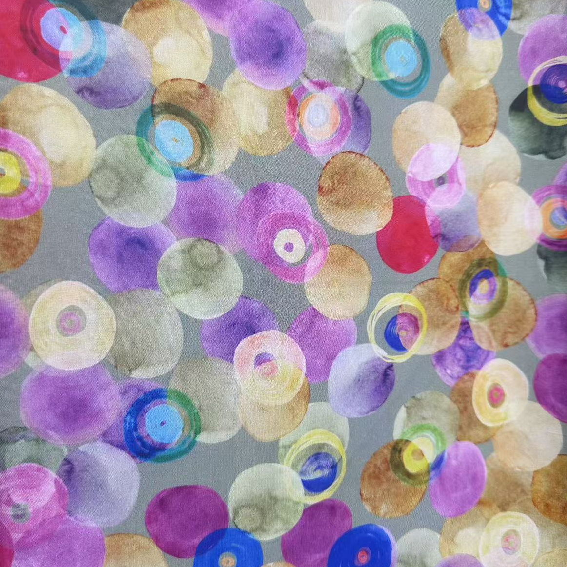 [人造棉绵绸100%棉]数码印花服装面料[2米包邮]