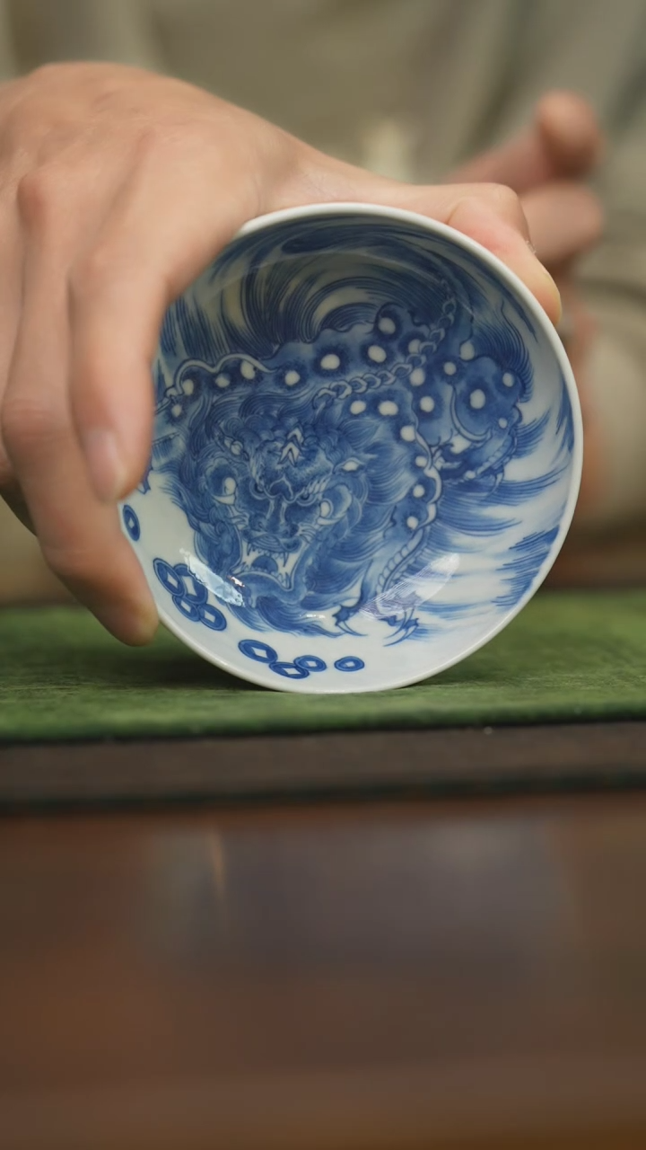 【闪购商品】杯柴窑青花破价福利