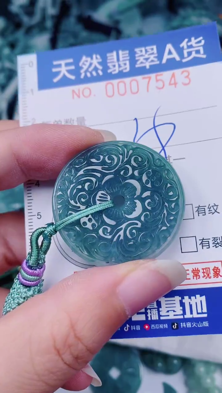 颈饰未镶嵌翡翠00007543