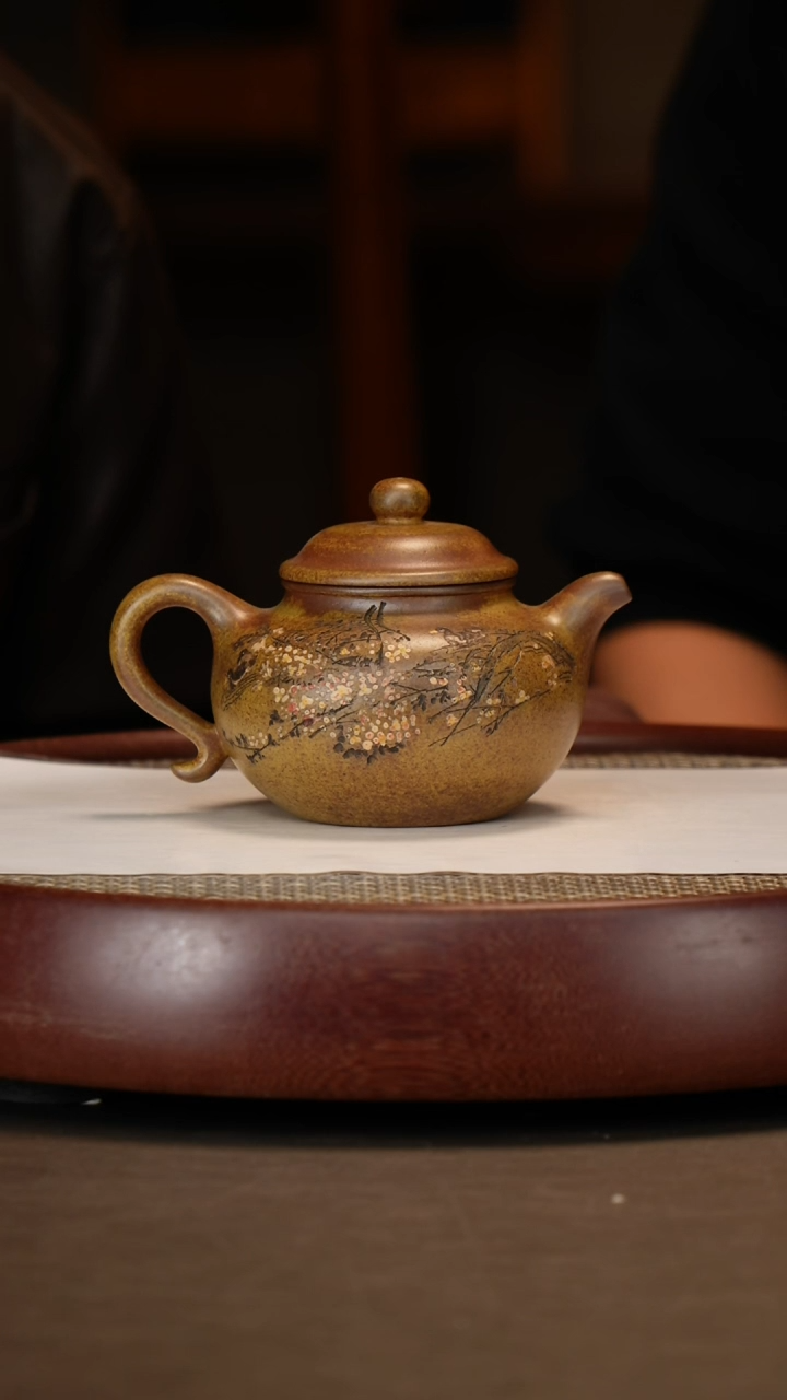 【闪购商品】紫砂茶壶柴烧莲子