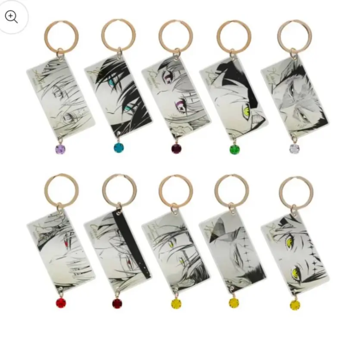 【驱魔少年】js眼神挂件  盲盒代拆