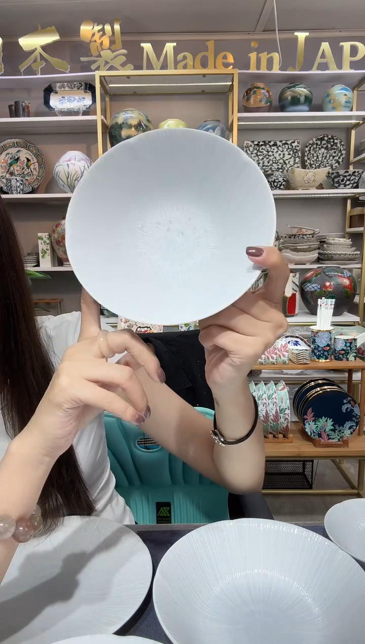 陶瓷京千段煮物钵17cm两个