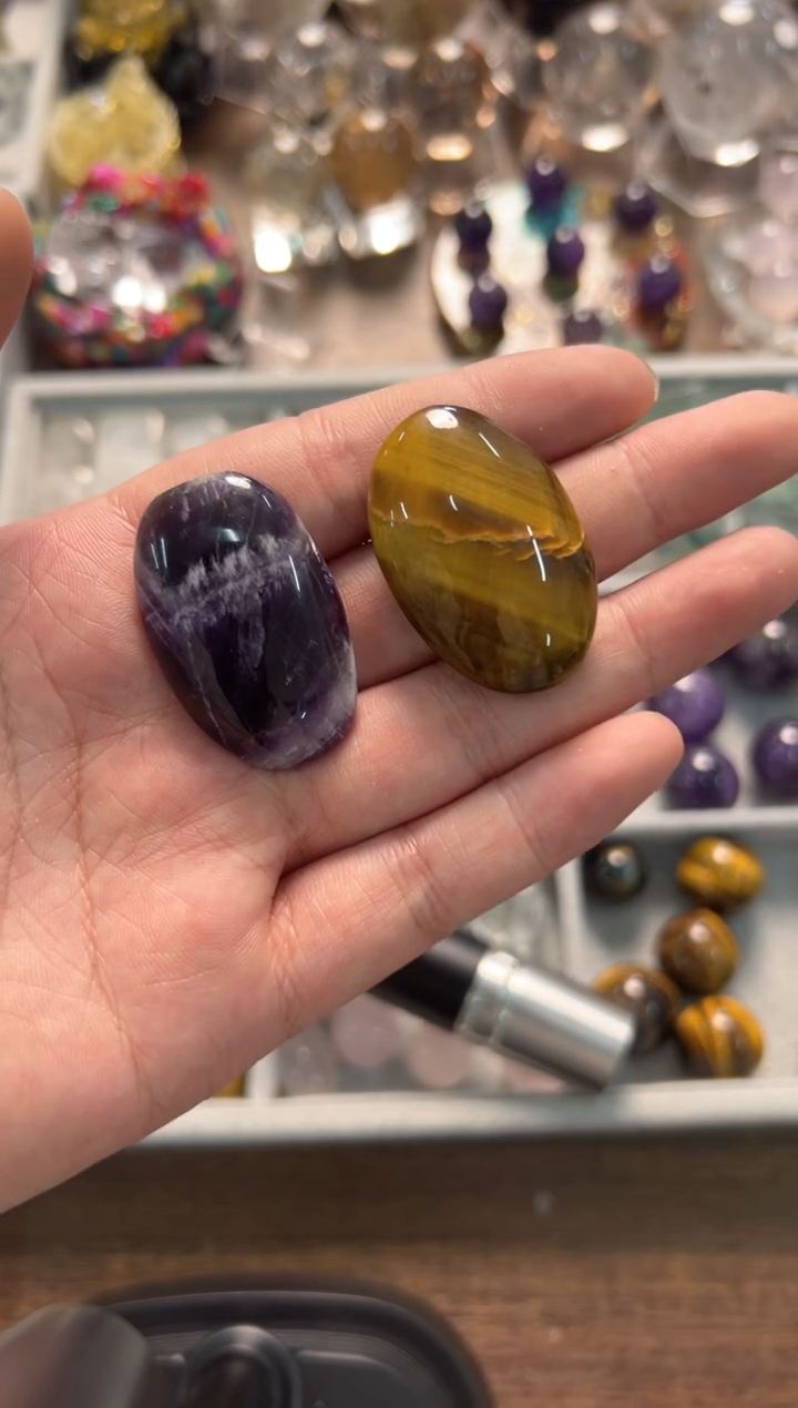 未镶嵌珠宝半成品水晶M624 拍一发二