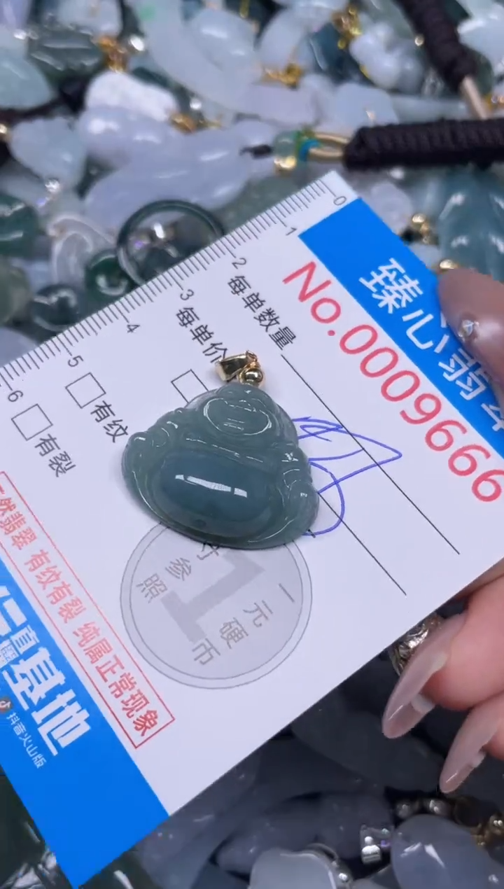 颈饰未镶嵌翡翠9666