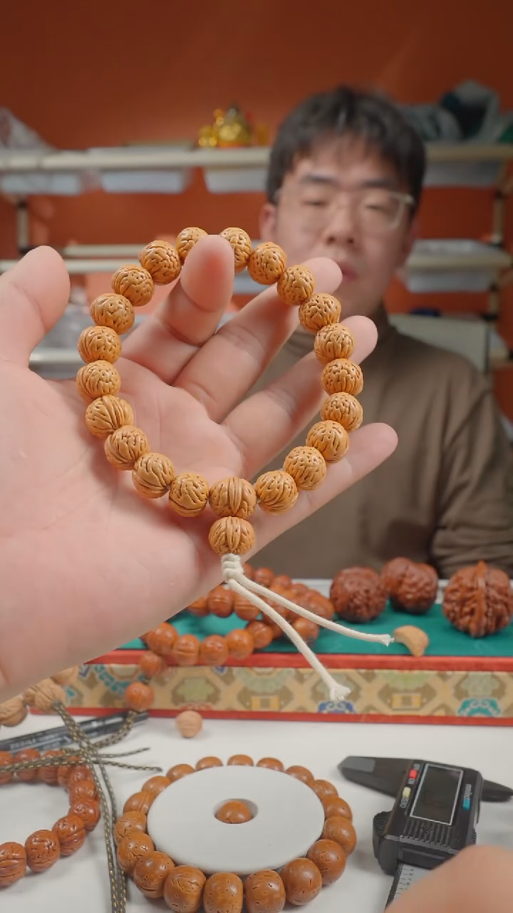 手串桃核13mm盘锦腴珠桃核串