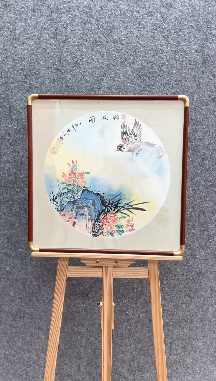 国画长城丹青书画院王老师精品画作