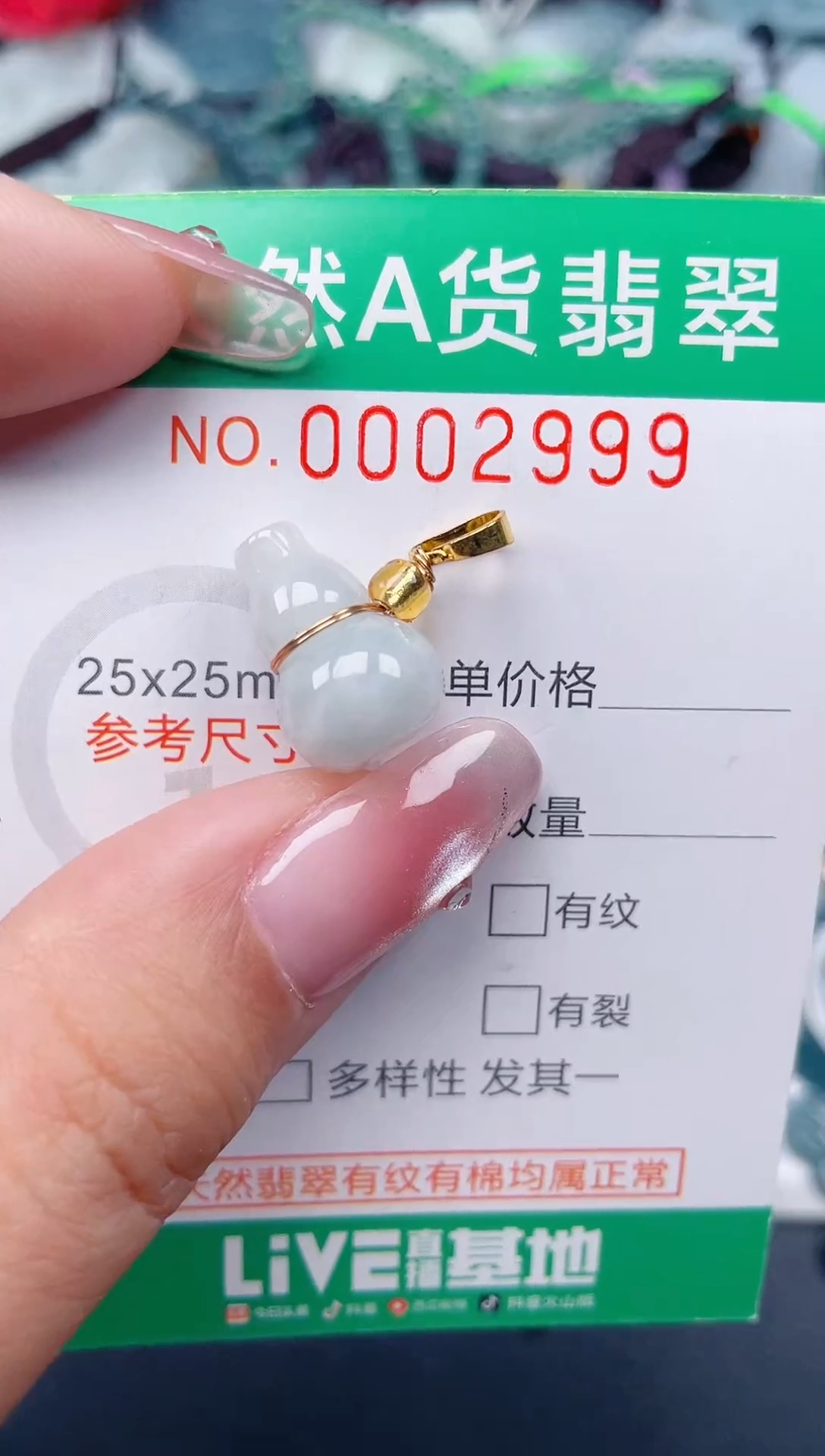 颈饰未镶嵌翡翠.0002999