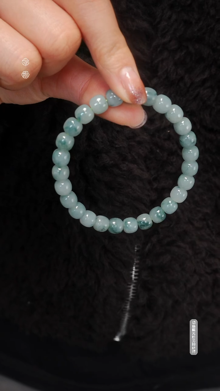 【闪购商品】翡翠手链未镶嵌天然原矿缅甸翡翠手串