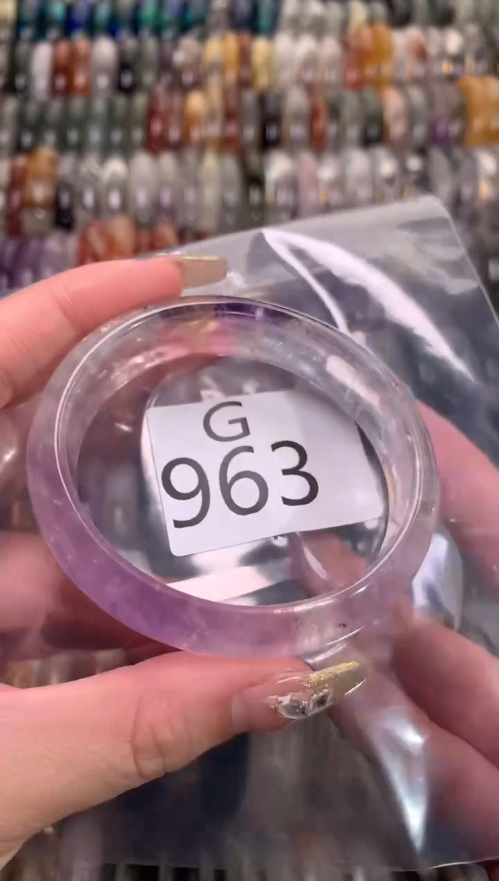 【闪购商品】水晶水晶手镯未镶嵌963-54