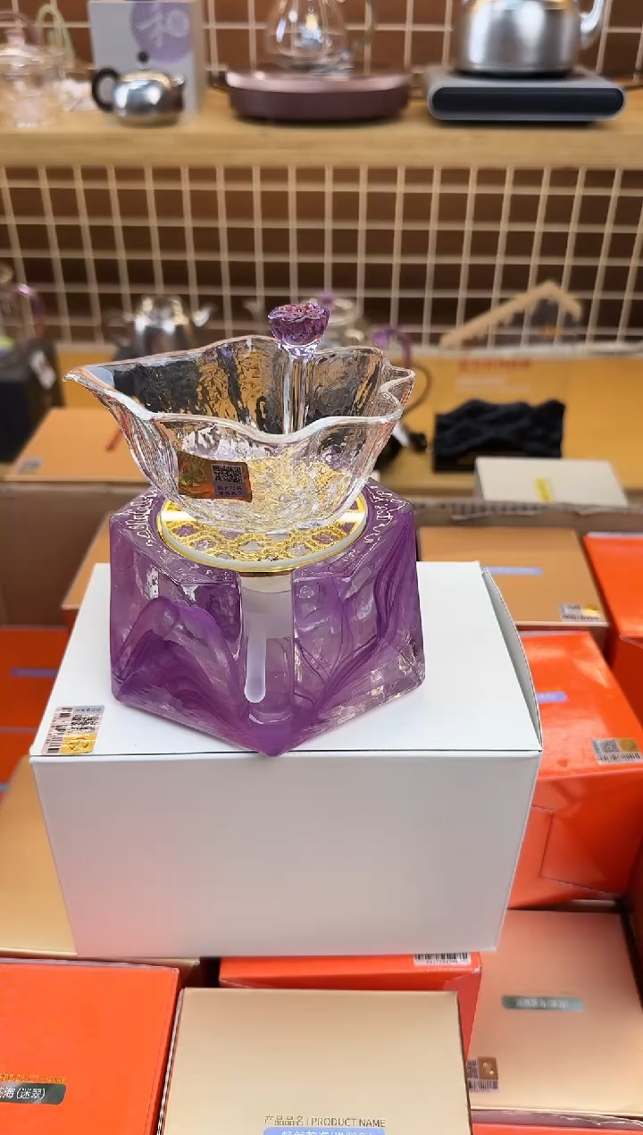 @@禾器晶彩荷吟浅紫色
