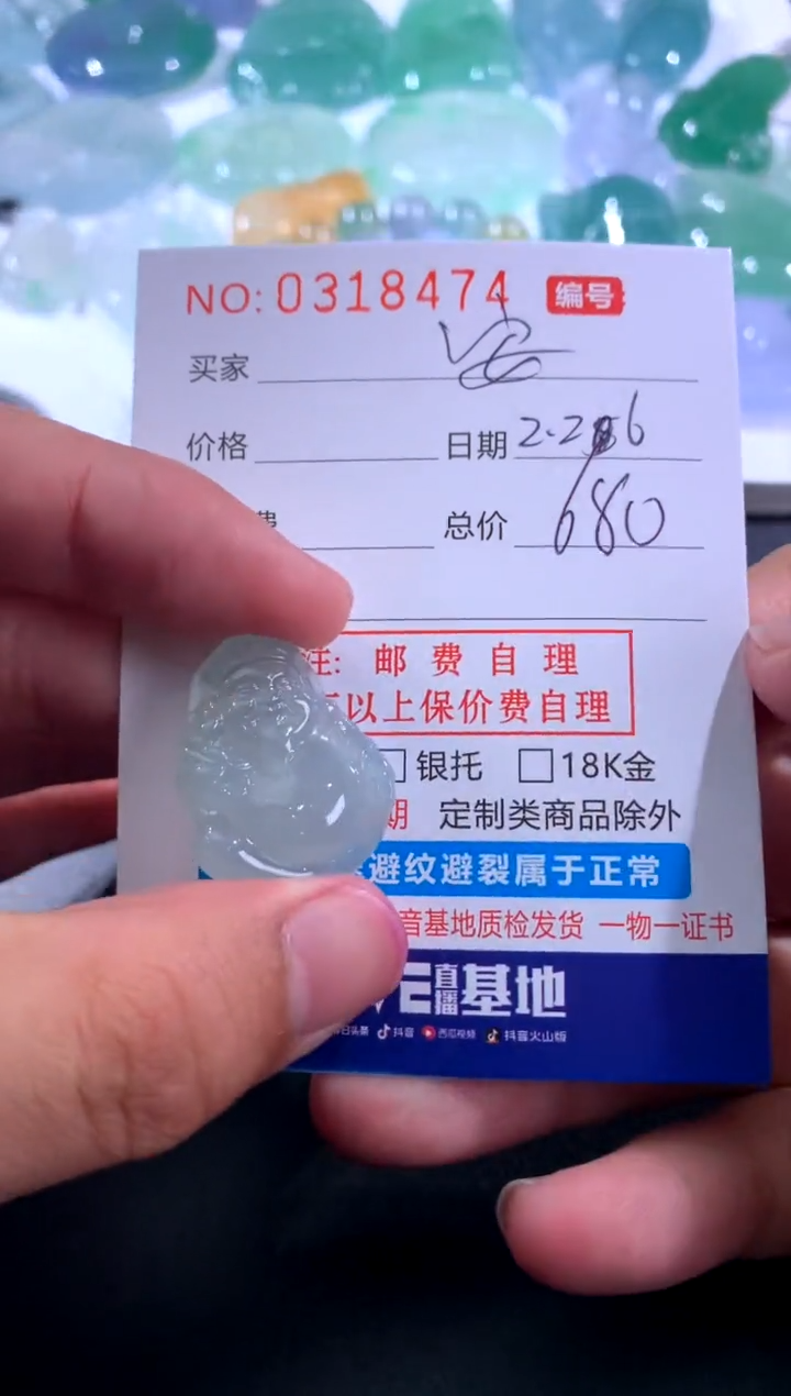 【闪购商品】翡翠颈饰未镶嵌安