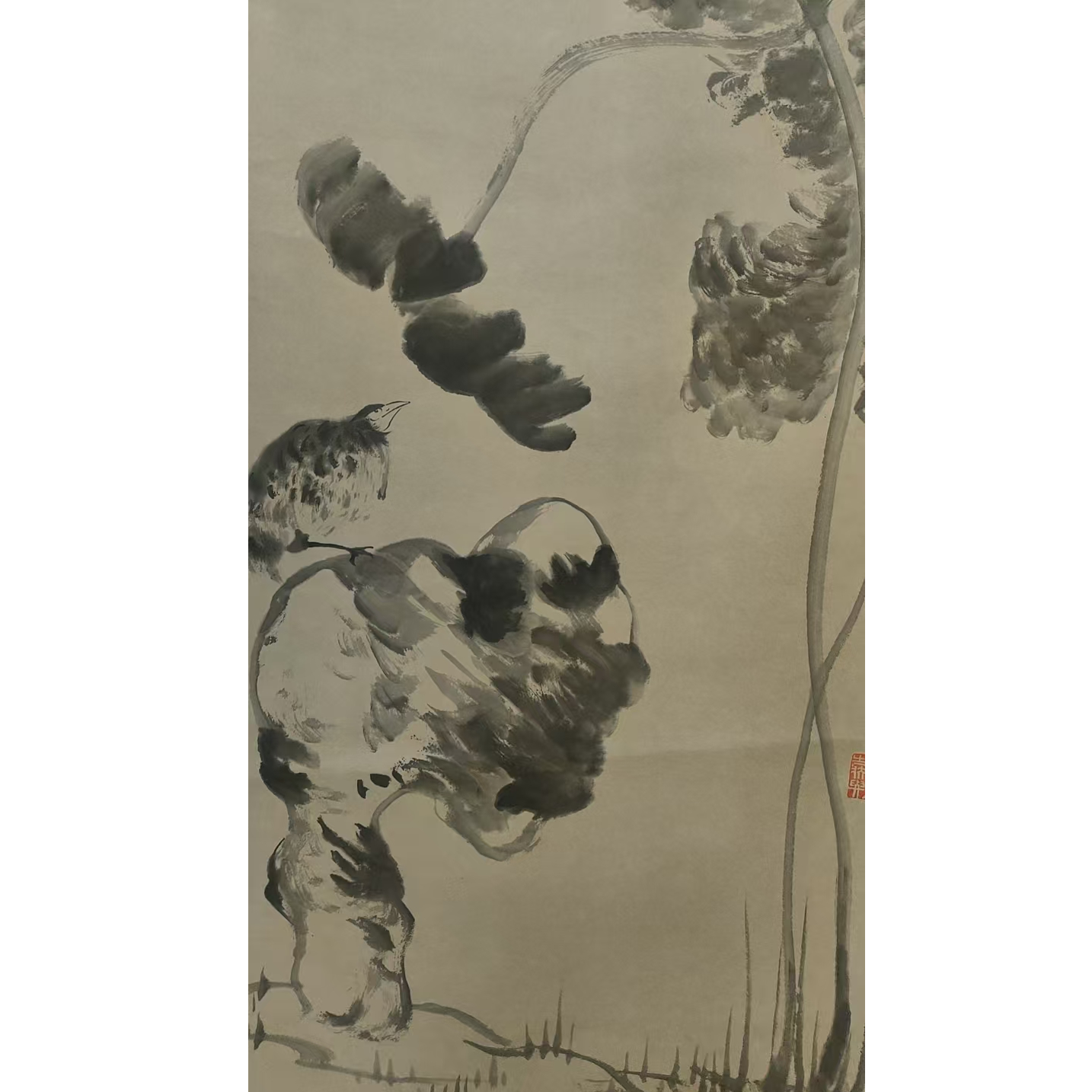 八老款花鸟立轴138/67
