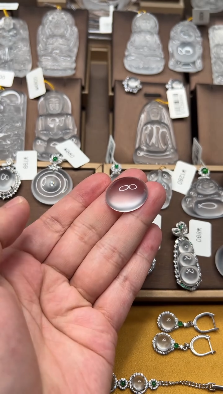 【闪购商品】石英质玉裸石蛋面未镶嵌裸石蛋面