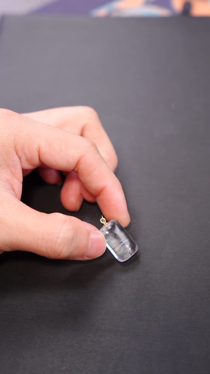 【闪购商品】水晶吊坠未镶嵌Q087蓝针吊坠