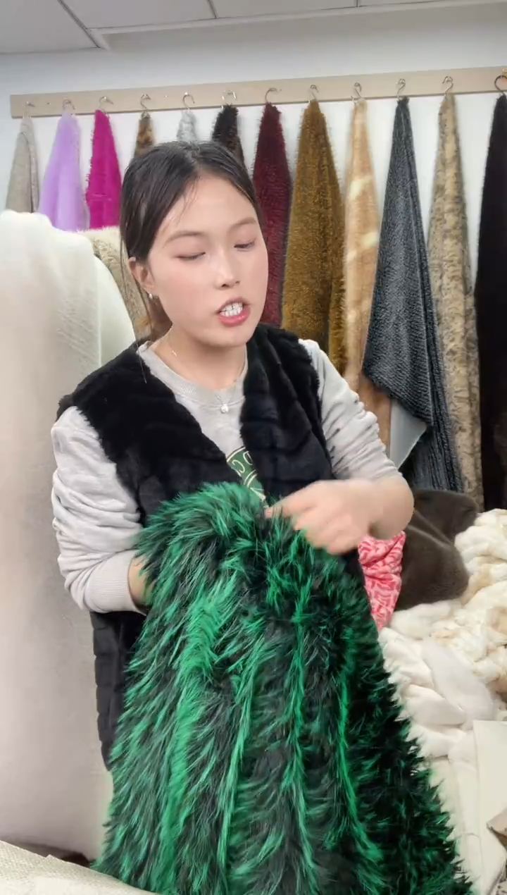 狐狸毛D185尺寸1.8*1