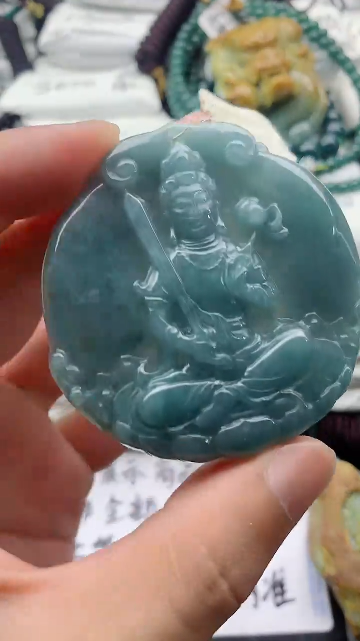 翡翠未镶嵌颈饰8888888888