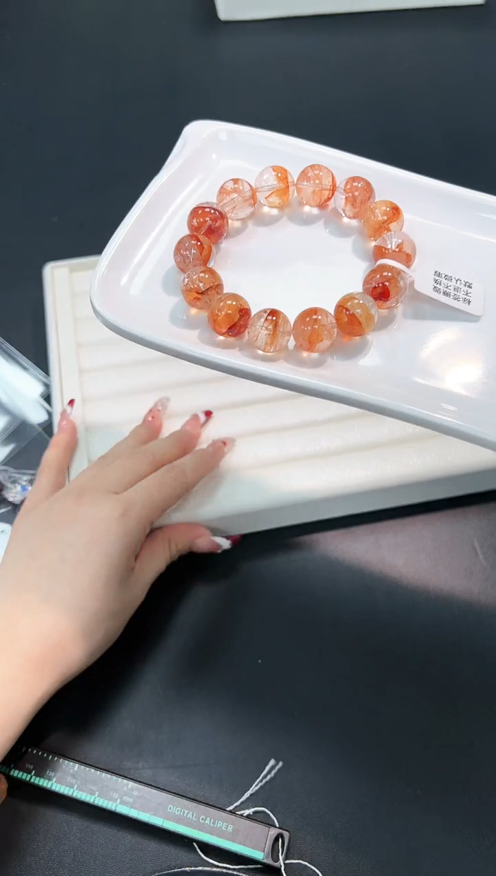 【闪购商品】水晶手串未镶嵌64f多样性发其一/1条14mm默认微瑕