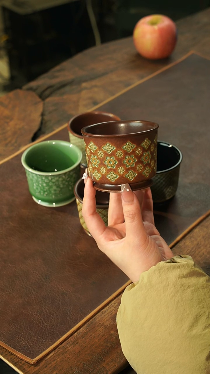 【闪购商品】瓷片李斌 宝相系列 容天杯