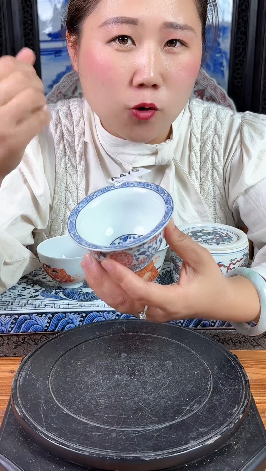 摆件景德镇陶瓷仿古摆件A479